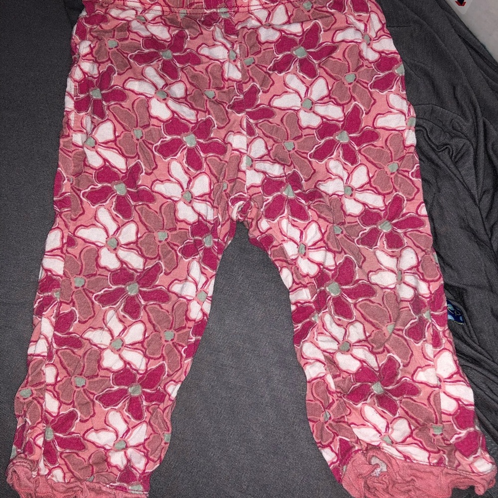 Kickee pants ruffle pants 6/12 months